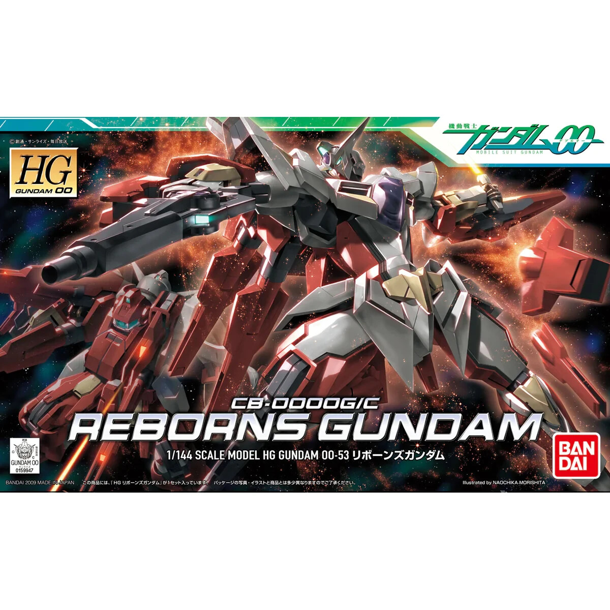 Набор моделей HG 1/144 Reborns Gundam Bandai Hobby