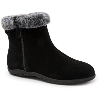 

Женские зимние ботинки SoftWalk Helena Black Winter Boots 9.5 Narrow (AA,N) BHFO 5002, Black suede