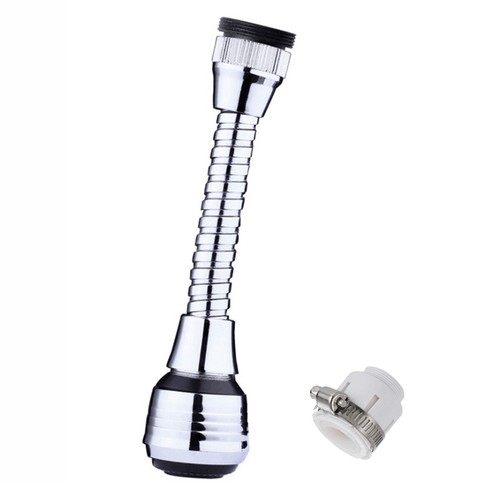 360° Rotate Swivel Water Saving Tap Aerator Diffuser Faucet Nozzle Filter 2 Mode