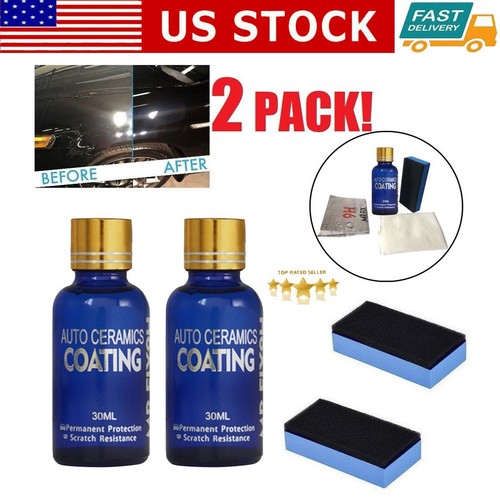 Car Ceramic MR.FIX 9H Polish Nano Glass Coat Auto H9 Hardness 30ML 2Pack