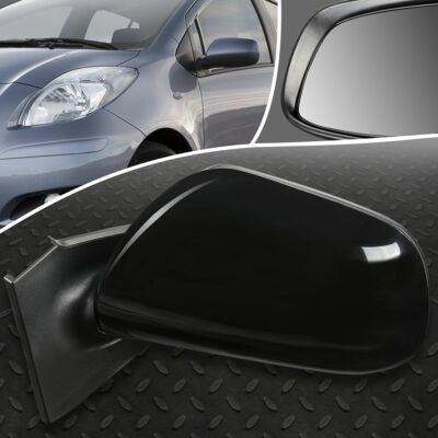 ДЛЯ 06-11 TOYOTA YARIS ХЭТЧБЕК OE STYLE РУЧНОЕ ЛЕВОЕ БОКОВОЕ ЗЕРКАЛО ЗАДНЕГО ВИДА НА ДВЕРИ