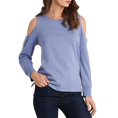 

Женская синяя вязаная футболка Vince Camuto  BHFO 1109, Blue cloud
