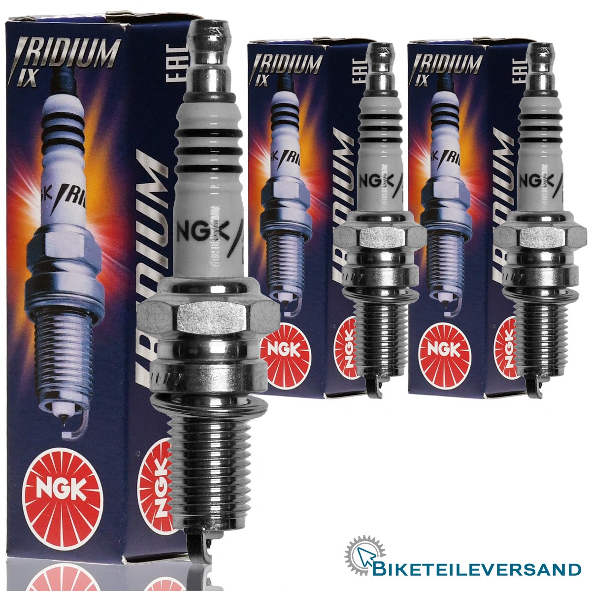 3X NGK Zündkerze CPR7EAIX-9 IRIDIUM 9198