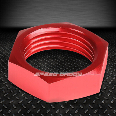 12АН АН-12 1 1/16-12 ЗАПОРНЫЙ ФИТИНГ ГАЙКИ УПЛОТНЕНИЯ ПЕРЕБОРКИ ИЗ КРАСНОГО АЛЮМИНИЯ С ОТДЕЛКОЙ