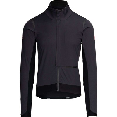 Castelli Alpha Doppio RoS Limited Edition Jacket - Men's Dark Gray/Red/Black Ref