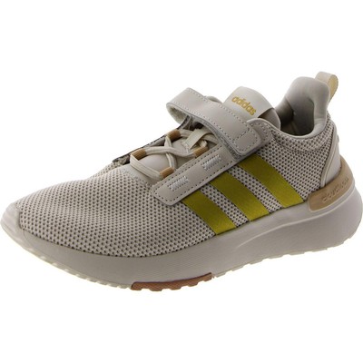 Кроссовки Adidas для девочек Racer TR21 цвета слоновой кости 2 средних размера (B,M) Little Kid BHFO 3068