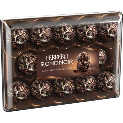 Ferrero Rocher Dark Rondnoir Chocolate Balls Gift Box 14 Pack