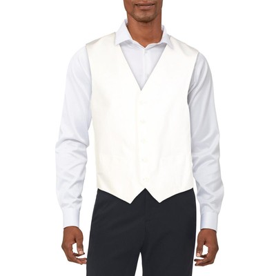 

Мужской белый жилет из шамбре Tommy Hilfiger Modern Fit M BHFO 5418