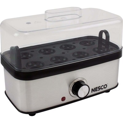 Nesco Deluxe Egg Cooker EC-10 Nesco EC-10 078262011027 Stainless Steel Silver
