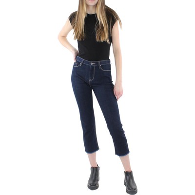 

DKNY Jeans Женские укороченные джинсы Rivington Navy Denim Slim Fit  BHFO 7119, Dark indigo rinse, Rivington