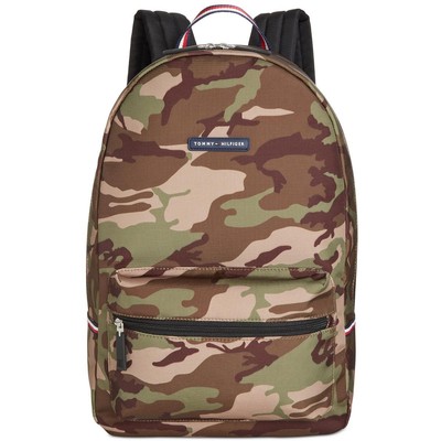 

Мужской рюкзак Tommy Hilfiger Alexander Green Canvas Camouflage  BHFO 6864, Alexander