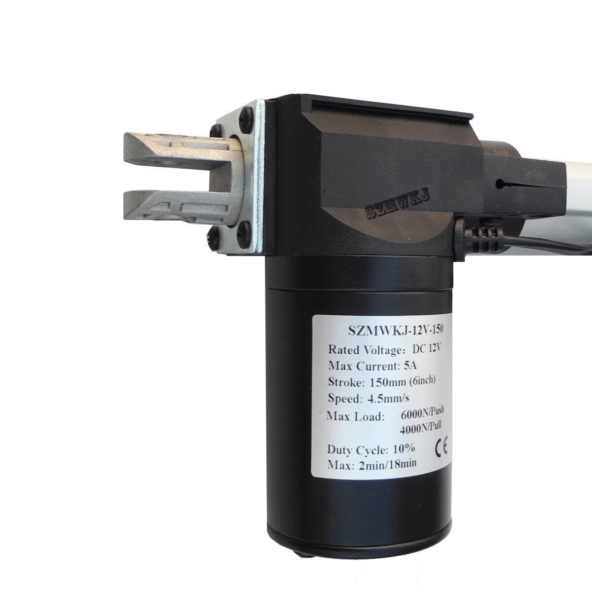 4"-18" DC 12V Linear Actuator 1320LBS/6000N for Auto Car Lift Heavy Duty Medical