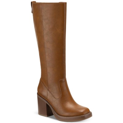 

Женские сапоги до колена Sun + Stone Aiimee Tan, размер 5,5, средний (B,M) BHFO 5323, Tan smooth, Aiimee
