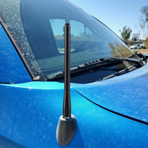 For Ford F-150 F150 2009-2021 5 inch Short Black Antenna Mast Radio AM/FM