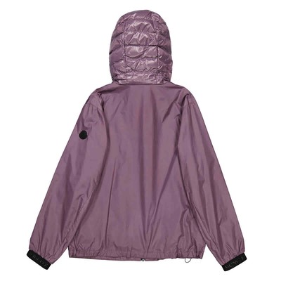 Pre-owned Moncler Bassias Hooded Rain Jacket Z-5xqa5 In Purple