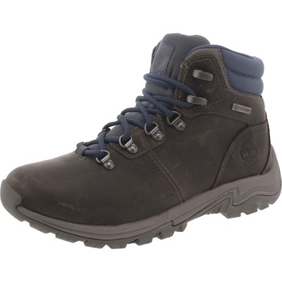 Женские ботинки Timberland Mt. Maddsen серого цвета на шнуровке 6 Medium (B,M) 7101