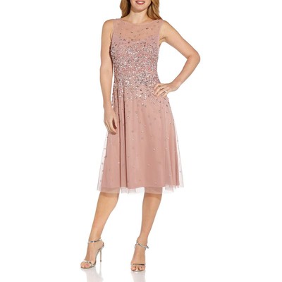 

Женское украшенное коктейльное и вечернее платье Adrianna Papell BHFO 3080, Candied ginger