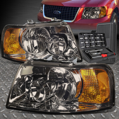 ДЛЯ ЭКСПЕДИЦИИ 03-06 ДЫМЧАТЫЙ КОРПУС ЯНТАРНЫХ СИГНАЛЬНЫХ ФАР ГОЛОВНОГО СВЕТА + НАБОР ИНСТРУМЕНТОВ