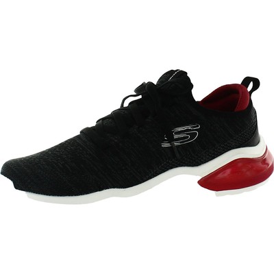 

Черные повседневные и модные кроссовки Skechers Air Cushioning 9 Wide (E) 2523, Black/red, Air Cushioning