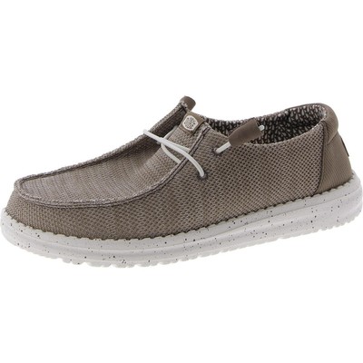 Женские слипоны Wendy Stretch Sox коричневого цвета Hey Dude 9 Medium (B, M) 9318