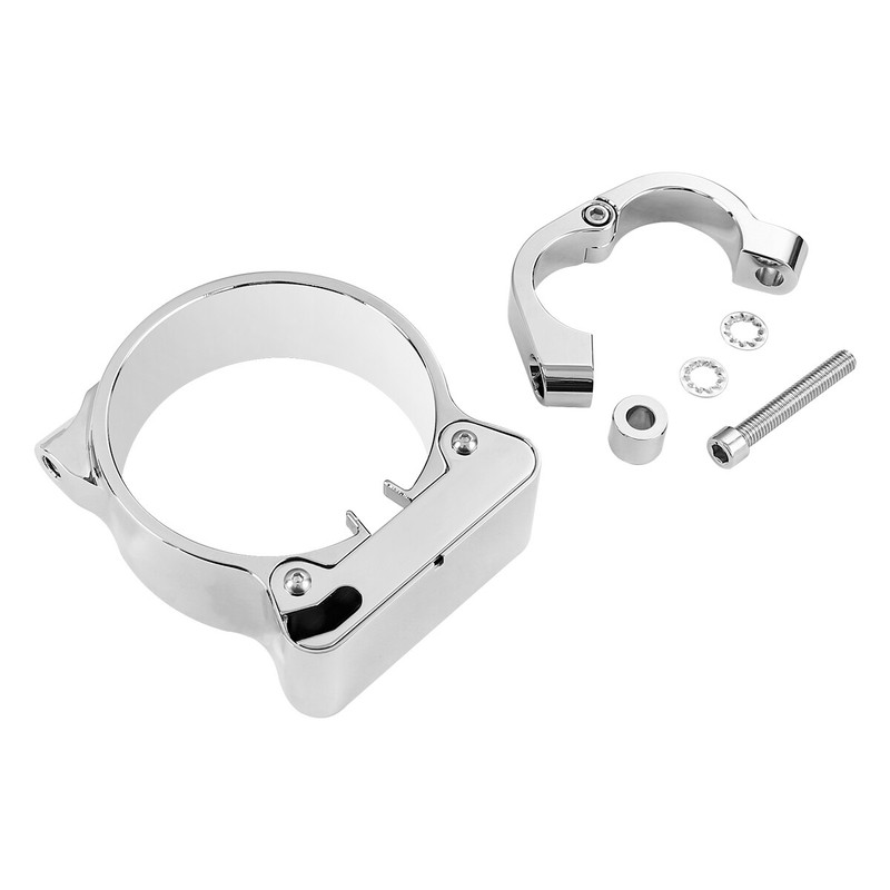 Chrome Speedometer Relocation Mount Bracket For Harley Sportster XL 883