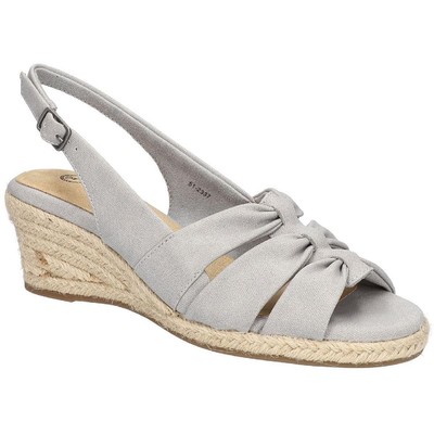 

Bella Vita Женские босоножки на танкетке Cheerful Espadrier BHFO 7551, Grey linen print, Cheerful