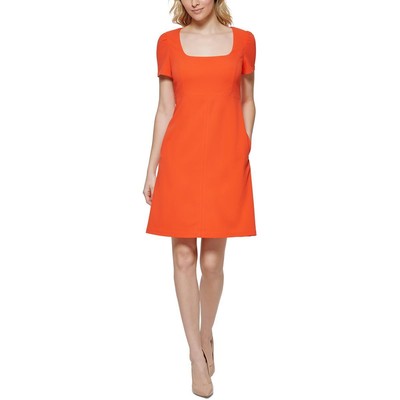 

Женское расклешенное платье длиной выше колена с украшением Tommy Hilfiger Petites BHFO 4857, Grenadine