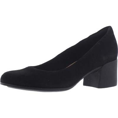 

Черные замшевые туфли-лодочки Easy Spirit Eloise, каблуки 10, средние (B,M) BHFO 2797, Black suede, Eloise