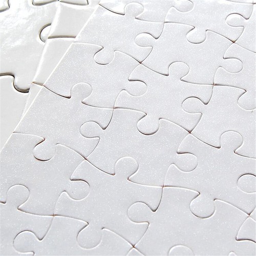 1x a5 diy blank dye sublimation printable jigsaw puzzle