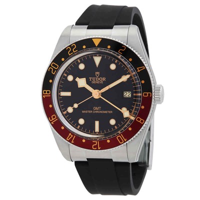 Мужские часы Tudor Black Bay 58 GMT Coke с автоматическим черным циферблатом