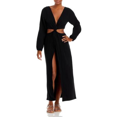 Peixoto Womens Front Slit Long Sleeve Party Maxi Dress BHFO 8353