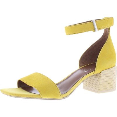 Женские туфли Franco Sarto веселого желтого цвета на блочном каблуке 7 средних размеров (B,M) BHFO 7167