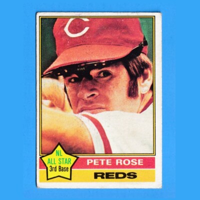 1976 Topps Pete Rose #240 VG-EX (no creases), Cincinnati Reds Baseball
