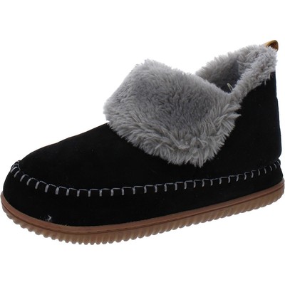 

Женские черные зимние и зимние ботинки Dearfoams, размер 9–10, средний (B,M) BHFO 0989, Black/gray