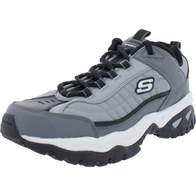 Skechers Мужские серые кроссовки Energy-After Burn 13 Medium (D) BHFO 2869