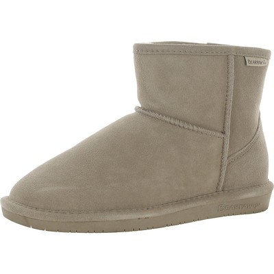 

Женские полусапоги из серо-коричневой замши Bearpaw, обувь 8, средний (B,M) BHFO 8556, Mushroom