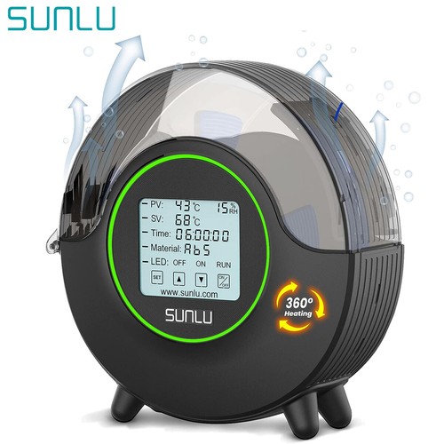 SUNLU S2 3D Printer Filament Dryer Box PLA Filament Spool Holder 360° Heating