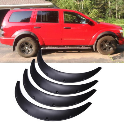 4PCS Fender Flares For Dodge Durango RT SRT Hellcat 4.5'' Arches Wheel Extra Wide