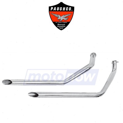 Paughco 1 3/4in. Drag Pipes for 1980-1983 Harley Davidson FLT Tour Glide - rz