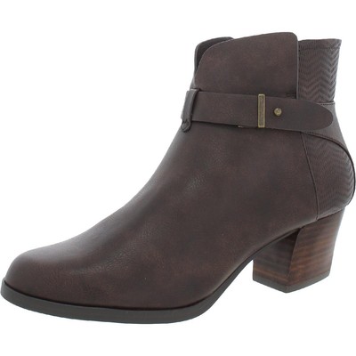 

Женские элегантные ботильоны с пряжкой Baretraps Lane на блочном каблуке BHFO 1500, Dark brown, Lane