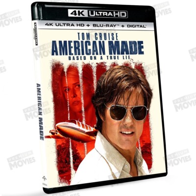 American Made (2017) 4K Ultra HD Blu-ray 2-Disc US Release w/Tom Cruise