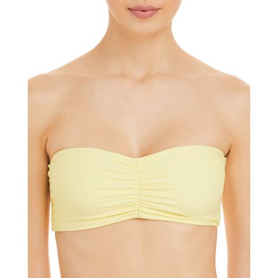 

JADE swim Женский купальник Ava с желтым гофрированным верхом и раздельным купальником  BHFO 4462, Sorbet