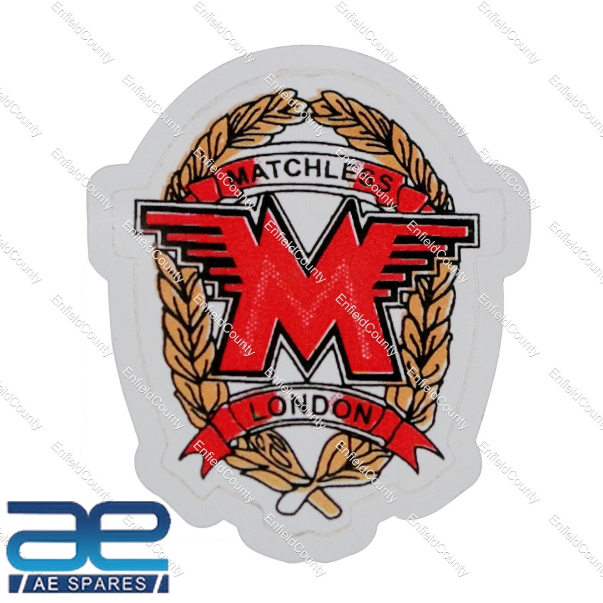 FOR MATCHLESS MOTORCYCLE LONDON STICKER DECAL BSA INDIAN ARIEL CAFE RACER 