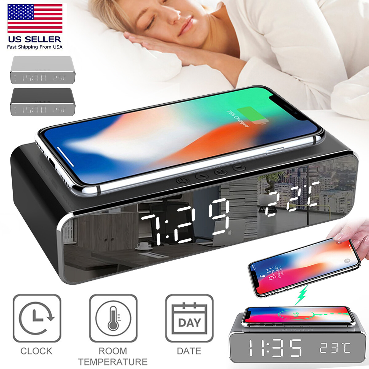 Thermometer Wireless Charger