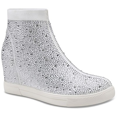 

INC Женские белые повседневные и модные кроссовки Deena 5.5 Medium (B,M) BHFO 9422, White crystal