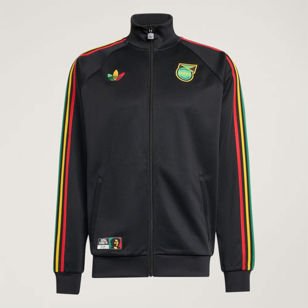 Adidas Originals Mens JAMAICA 26 TRACKTOP JACKET JY5225 Black S-2XL ASIAN FIT