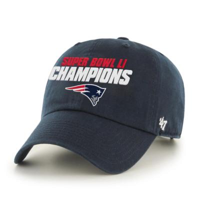 NFL Super Bowl LI Champions '47 Clean Up Hat 540588-J