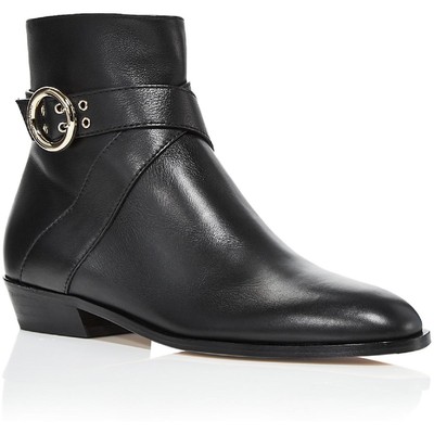 

Женские черные ботильоны Jimmy Choo Blanka 39.5 Medium (B,M) BHFO 1517, Черный