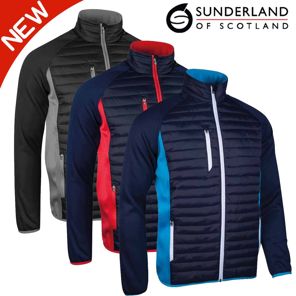 sunderland golf jacket mens