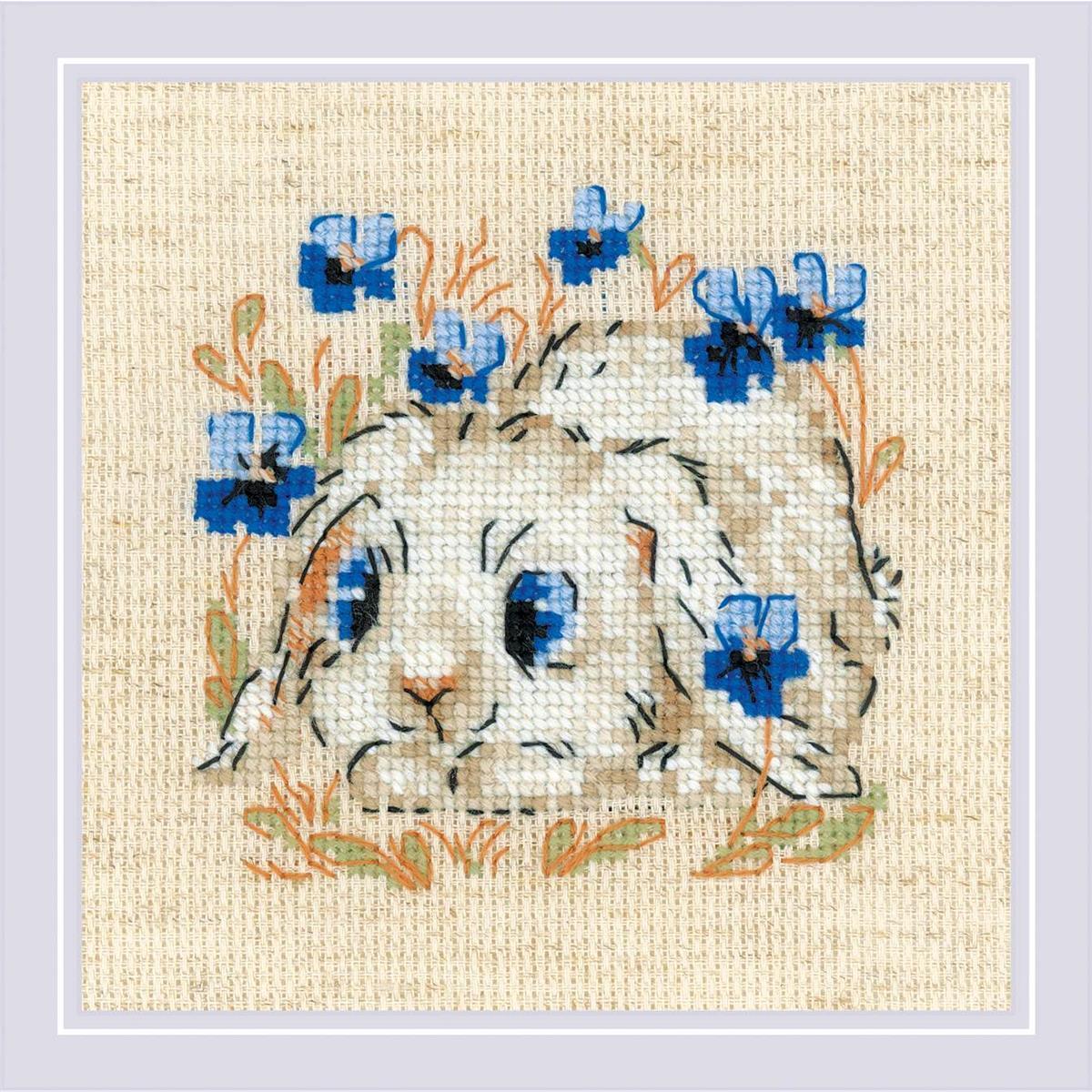 Riolis counted cross stitch kit Kleiner Hase, DIY